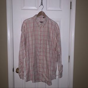 Burberry Brit Pink Plaid Button-Up